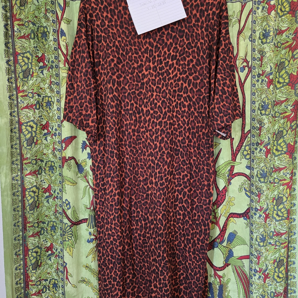 Dressed in LALA Red and Black Midi Dress